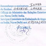 Agreement Attestation for Angola in Raichur, Agreement Legalization for Angola , Birth Certificate Attestation for Angola in Raichur, Birth Certificate legalization for Angola in Raichur, Board of Resolution Attestation for Angola in Raichur, certificate Attestation agent for Angola in Raichur, Certificate of Origin Attestation for Angola in Raichur, Certificate of Origin Legalization for Angola in Raichur, Commercial Document Attestation for Angola in Raichur, Commercial Document Legalization for Angola in Raichur, Degree certificate Attestation for Angola in Raichur, Degree Certificate legalization for Angola in Raichur, Birth certificate Attestation for Angola , Diploma Certificate Attestation for Angola in Raichur, Engineering Certificate Attestation for Angola , Experience Certificate Attestation for Angola in Raichur, Export documents Attestation for Angola in Raichur, Export documents Legalization for Angola in Raichur, Free Sale Certificate Attestation for Angola in Raichur, GMP Certificate Attestation for Angola in Raichur, HSC Certificate Attestation for Angola in Raichur, Invoice Attestation for Angola in Raichur, Invoice Legalization for Angola in Raichur, marriage certificate Attestation for Angola , Marriage Certificate Attestation for Angola in Raichur, Raichur issued Marriage Certificate legalization for Angola , Medical Certificate Attestation for Angola , NOC Affidavit Attestation for Angola in Raichur, Packing List Attestation for Angola in Raichur, Packing List Legalization for Angola in Raichur, PCC Attestation for Angola in Raichur, POA Attestation for Angola in Raichur, Police Clearance Certificate Attestation for Angola in Raichur, Power of Attorney Attestation for Angola in Raichur, Registration Certificate Attestation for Angola in Raichur, SSC certificate Attestation for Angola in Raichur, Transfer Certificate Attestation for Angola